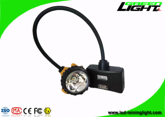 USB充満を用いるPTC 1.7W LED鉱山の帽子ランプ221lumの地下