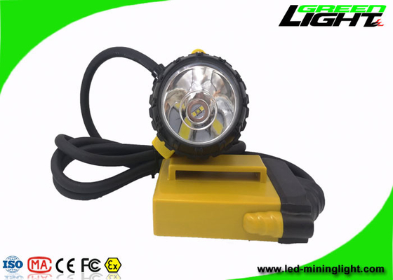25000Lux 10.4Ah 充電式 LED マイニング ランプ 800mA 防水 IP68 ABS PC コード付きマイナー ヘッドライト