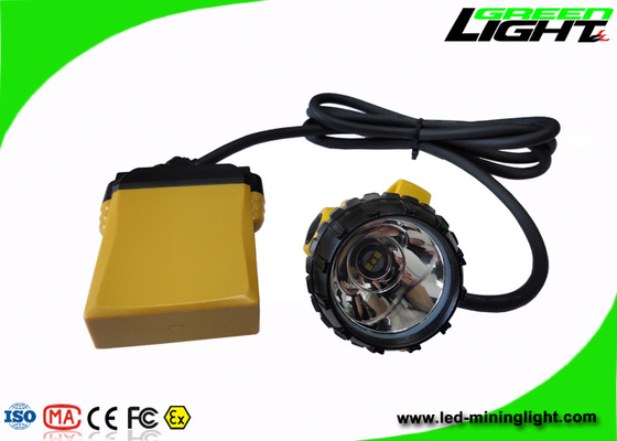 25000Lux 10.4Ah 充電式 LED マイニング ランプ 800mA 防水 IP68 ABS PC コード付きマイナー ヘッドライト
