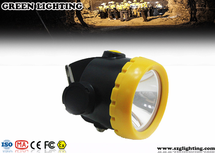2.2Ah李イオン電池水証拠IP68が付いている1W 4000ルクスLED鉱山ライト 