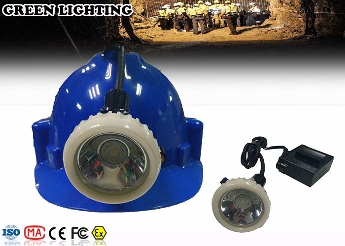 4000ルクスは鉱山/キャンプ/夜探求のための再充電可能なLEDのヘッドライトを束ねた