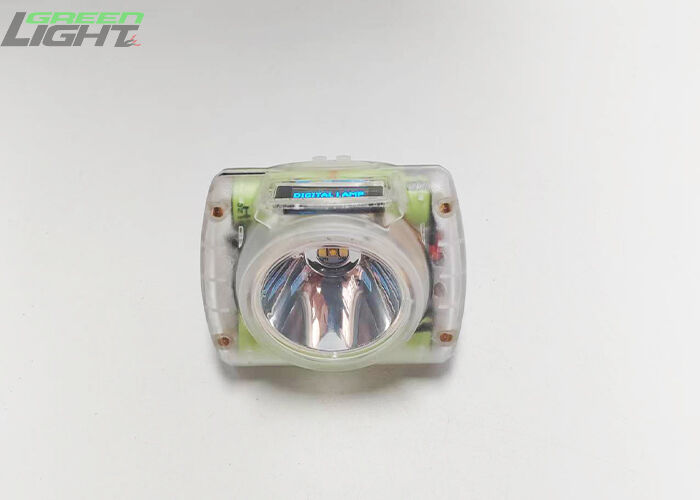 Rechargeable Coal Miners Cap Lamp 13000 Lux IP68 Waterproof Helmet Lamp with OLED Screen