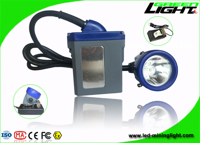 1.67ワットLED鉱山ライト216lum 6.6Ah再充電可能な李-イオン電池1000周期