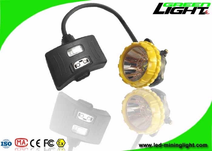 半束ねられた再充電可能なLEDのヘッドライト15000lux 6.8Ah大きい容量IP68 1.7W