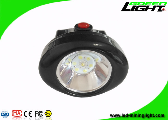 IP67 450mA 10000ルクスのLminersの帽子ランプ2.8Ah電池の差込式充満方法
