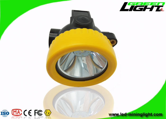4000lux鉱山のヘルメットはChagerのプラグとの1 Strctureの2.2Ah電池をすべてつける