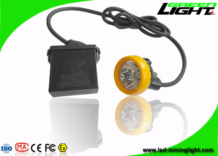 10000lux LEDの炭鉱ライト7.8Ah李-イオン電池長いつく時間18時間の