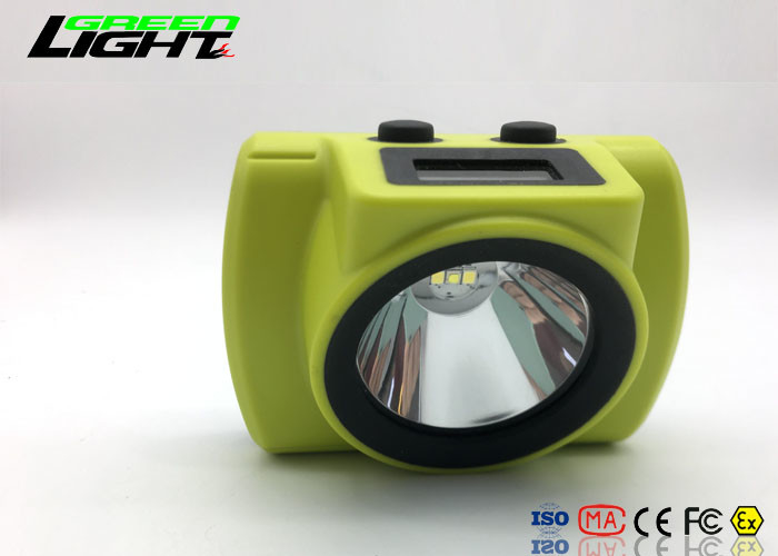 6.8Ah電池のコードレス帽子ランプ鉱山再充電可能な耐圧防爆ATEX M1 IP68