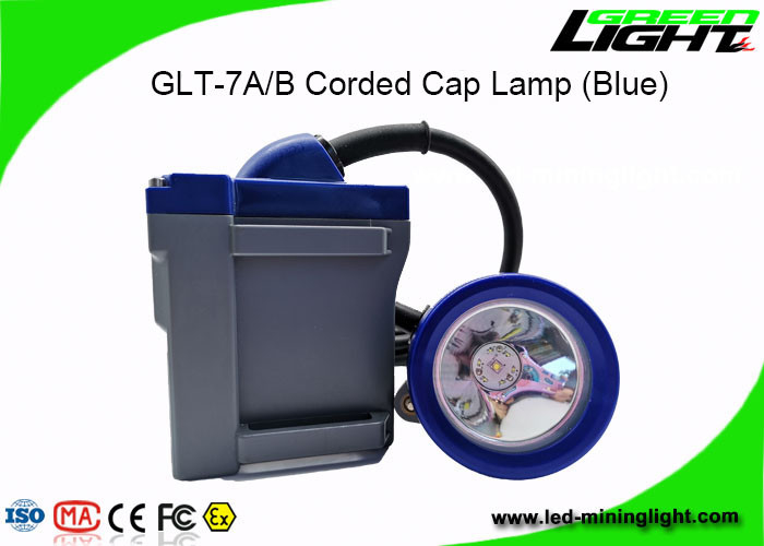 LEDを採鉱する安全は22hrs作業時間の帽子ランプの高い明るさを束ねました
