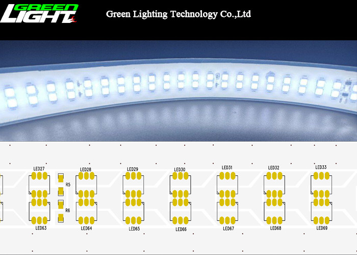 低電圧AC220V SMD5050 LED線形軽い2000lum/m