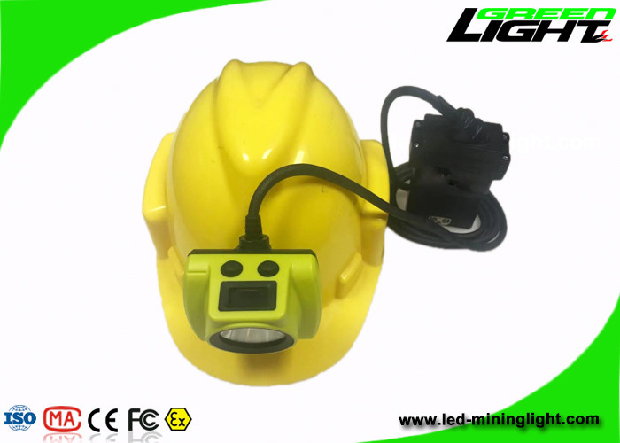 13.6Ah炭鉱ライト松下電器産業電池USB 25000Lux 530lum IP68防水抗夫の帽子ランプ