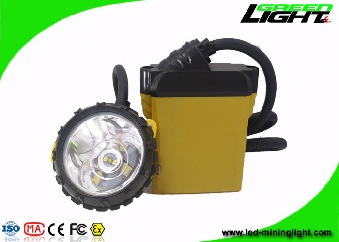 25000Lux 10.4Ah 充電式 LED マイニング ランプ 800mA 防水 IP68 ABS PC コード付きマイナー ヘッドライト