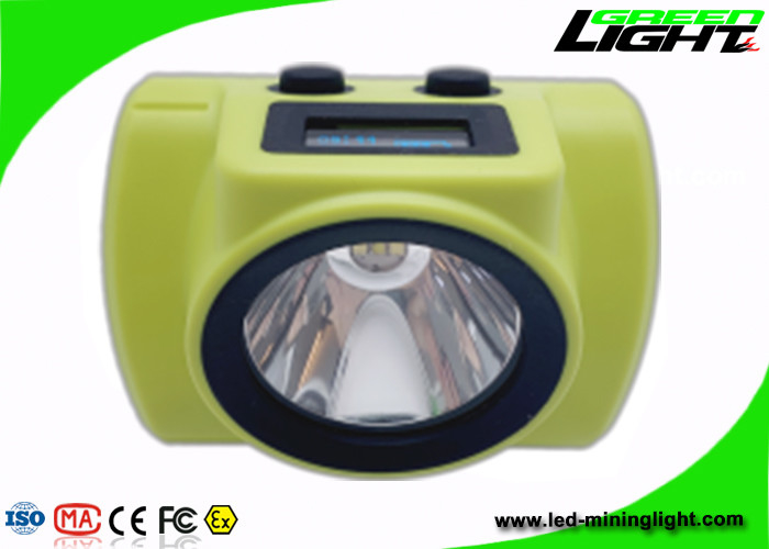 IP68 防水マイニング Led ライト 18000lux OLED 画面磁気 USB 充電コードレス マイナー キャップ ランプ SOS 付き