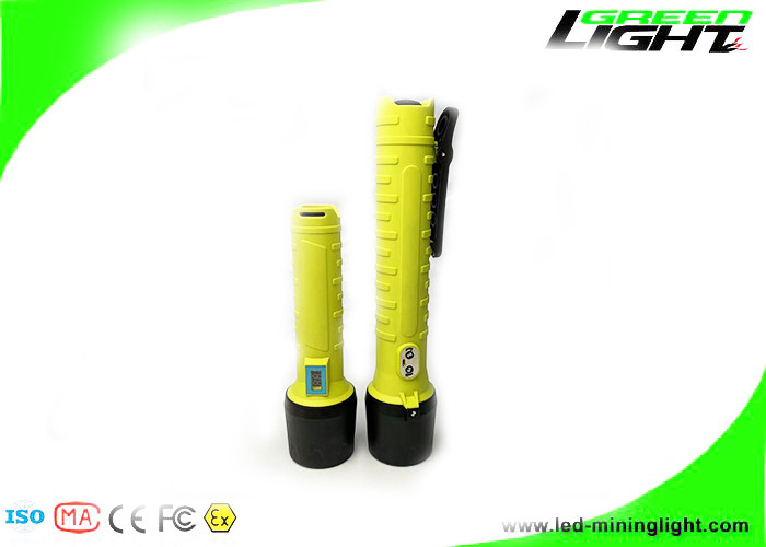 IP68 防爆 LED 懐中電灯 CREE LED 10W 4.4Ah 地下鉱山狩猟用充電式トーチライトスポットライト