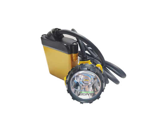 25000ルクス地下炭鉱ライト充電式LED鉱夫キャップランプ10.4Ah（充電器付き）