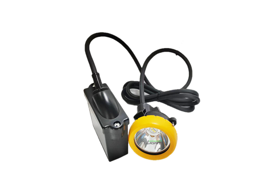 10000lux 18hrs 照明時間 炭鉱用LEDライト 安全キャップランプ 7.8Ah IP68 鉱山用ヘルメットランプ
